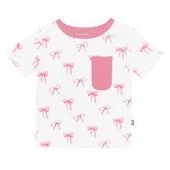 Kyte Baby Toddler Crew Neck Tee in Bow Online
