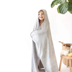 Kyte Baby Toddler Hooded Bath Towel in Storm Online