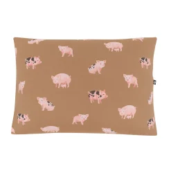 Kyte Baby Toddler Pillowcase in Pig Hot