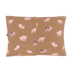 Kyte Baby Toddler Pillowcase in Pig Hot