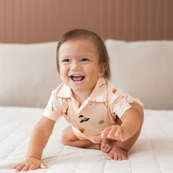Kyte Baby Toddler Short Sleeve Polo in Bewitched