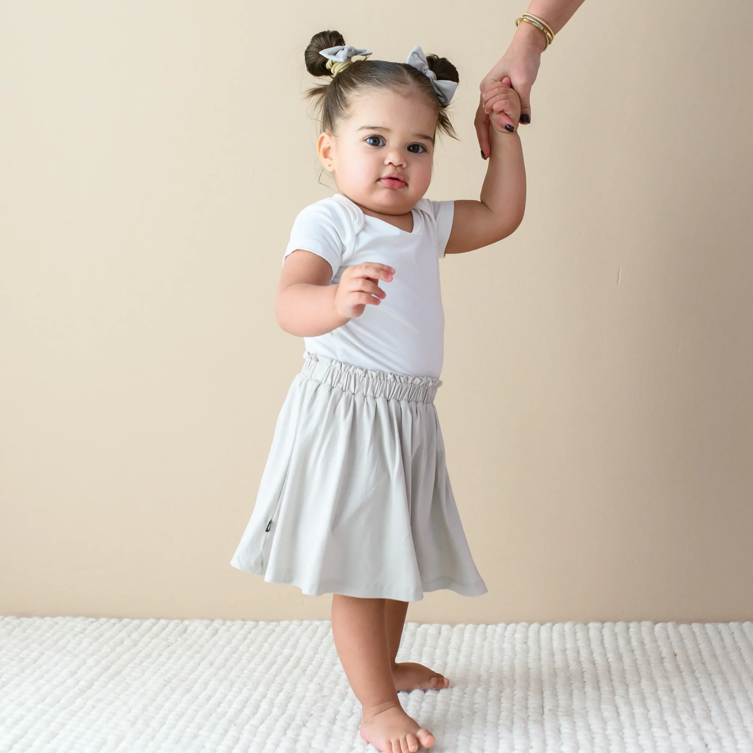 Kyte Baby Toddler Skort in Oat