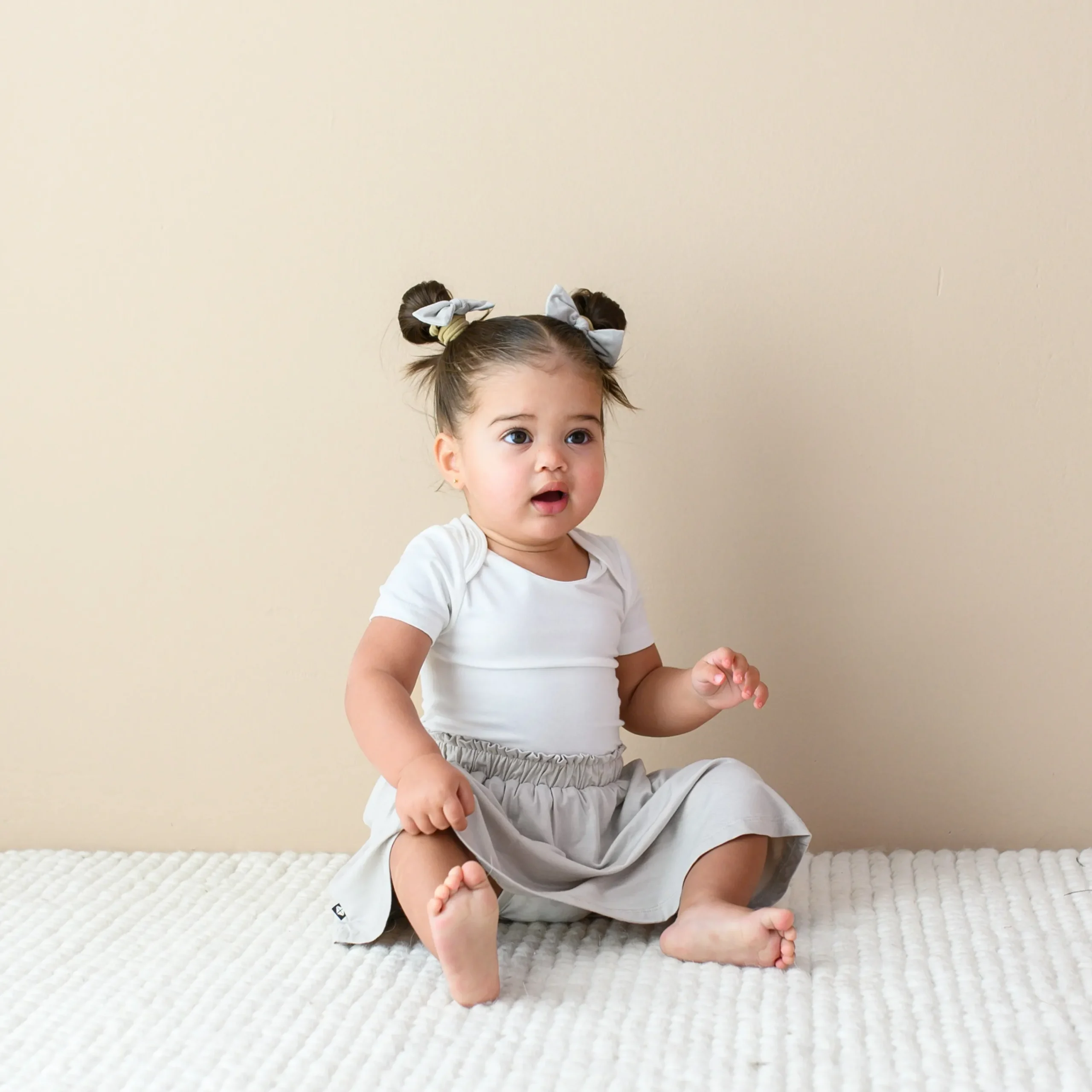 Kyte Baby Toddler Skort in Oat