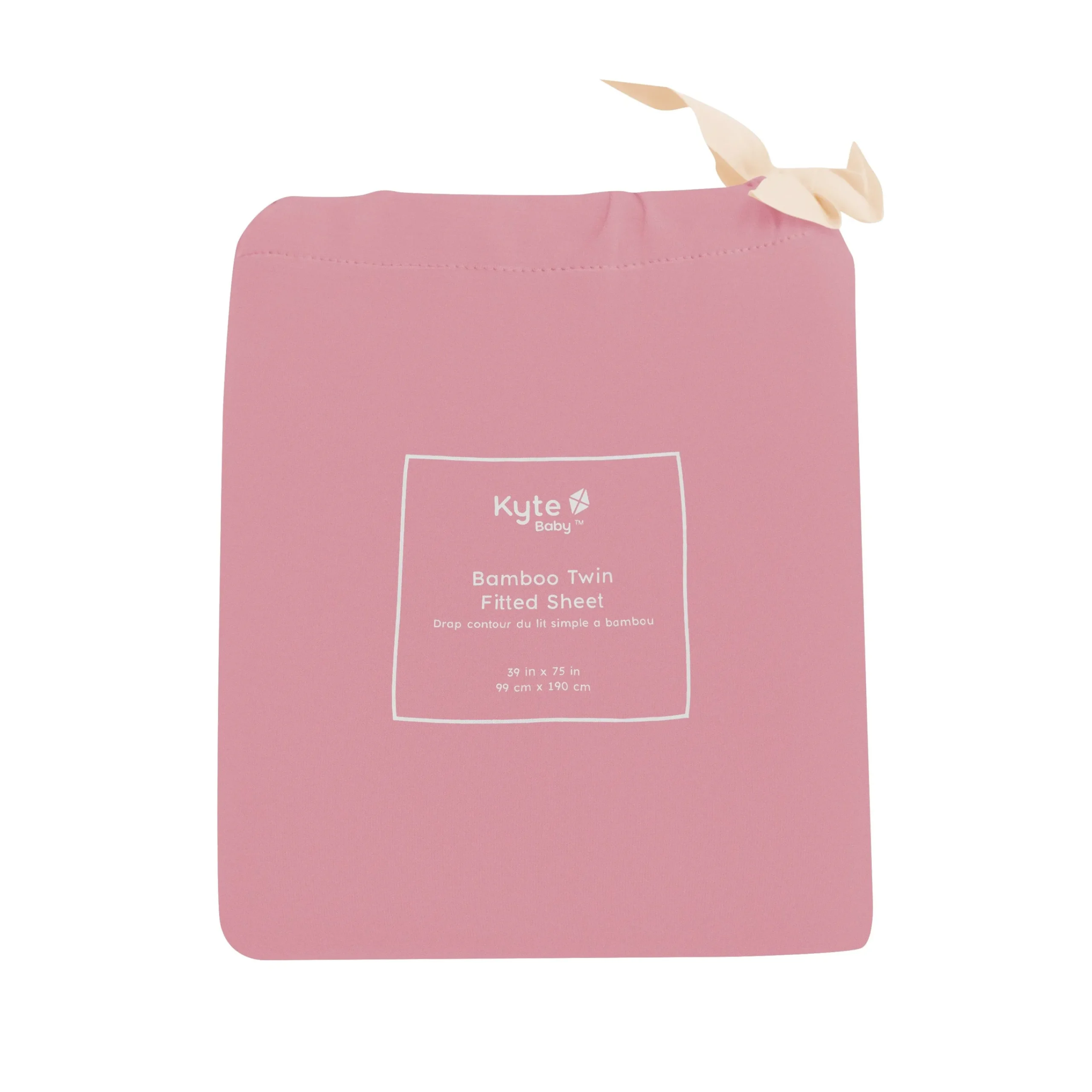 Kyte Baby Twin Sheet in Apple Blossom Discount