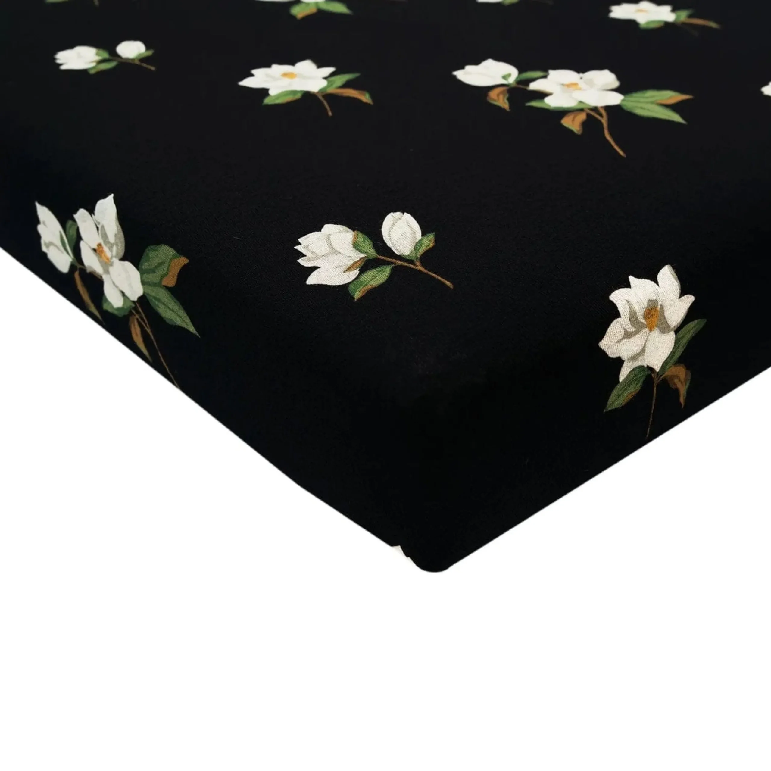 Kyte Baby Twin Sheet in Big Midnight Magnolia