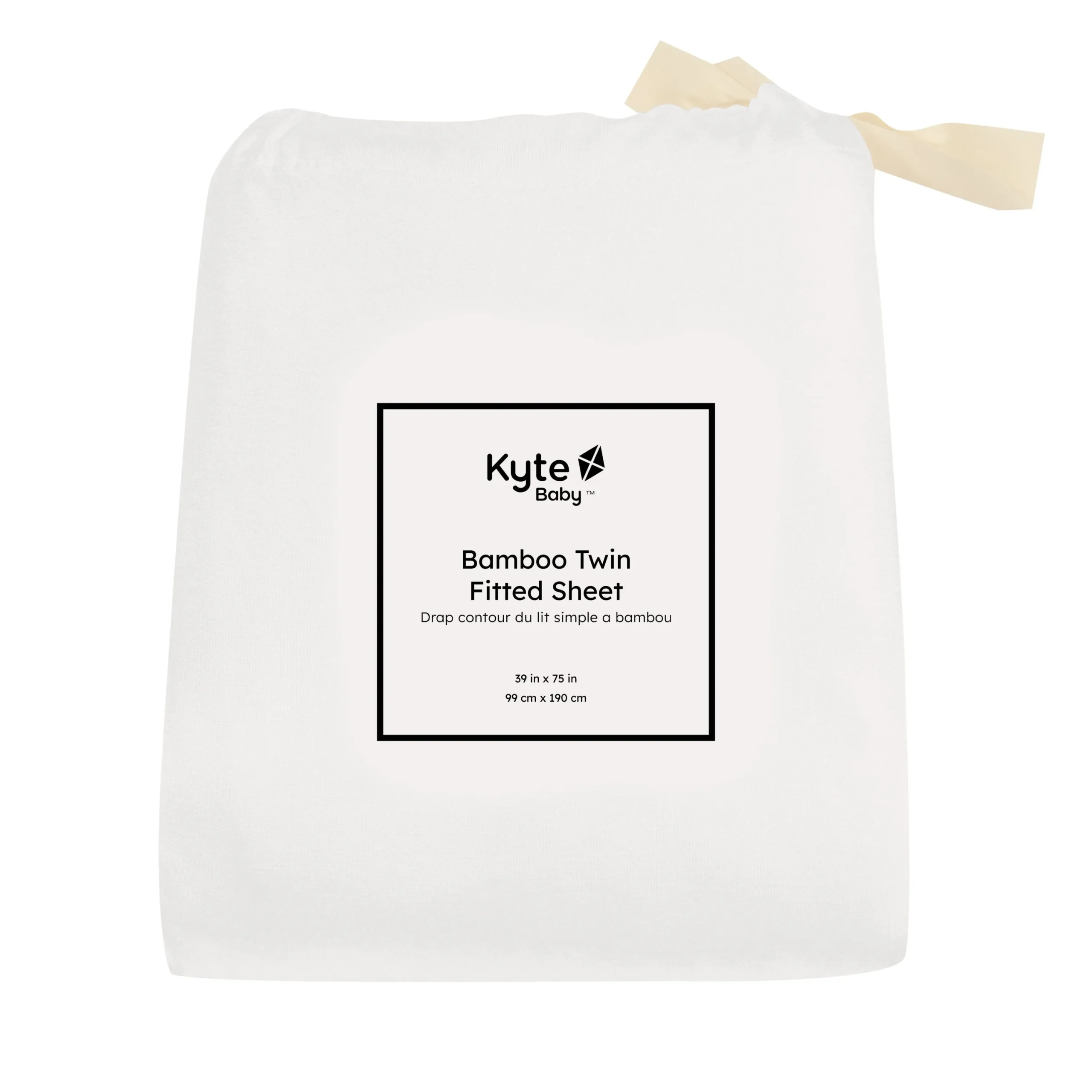Kyte Baby Twin Sheet in Cloud Sale