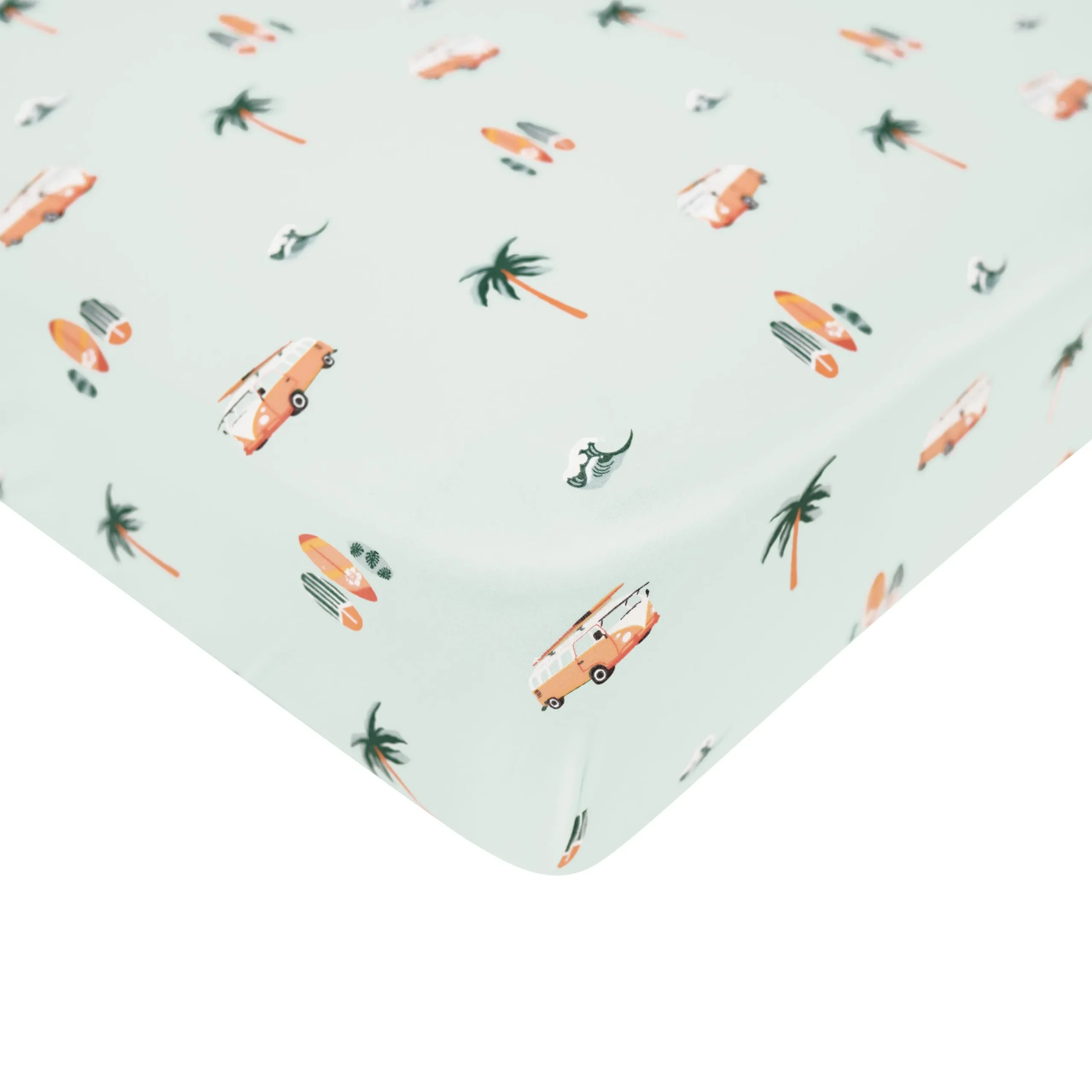 Kyte Baby Twin Sheet in Dew Surf Best