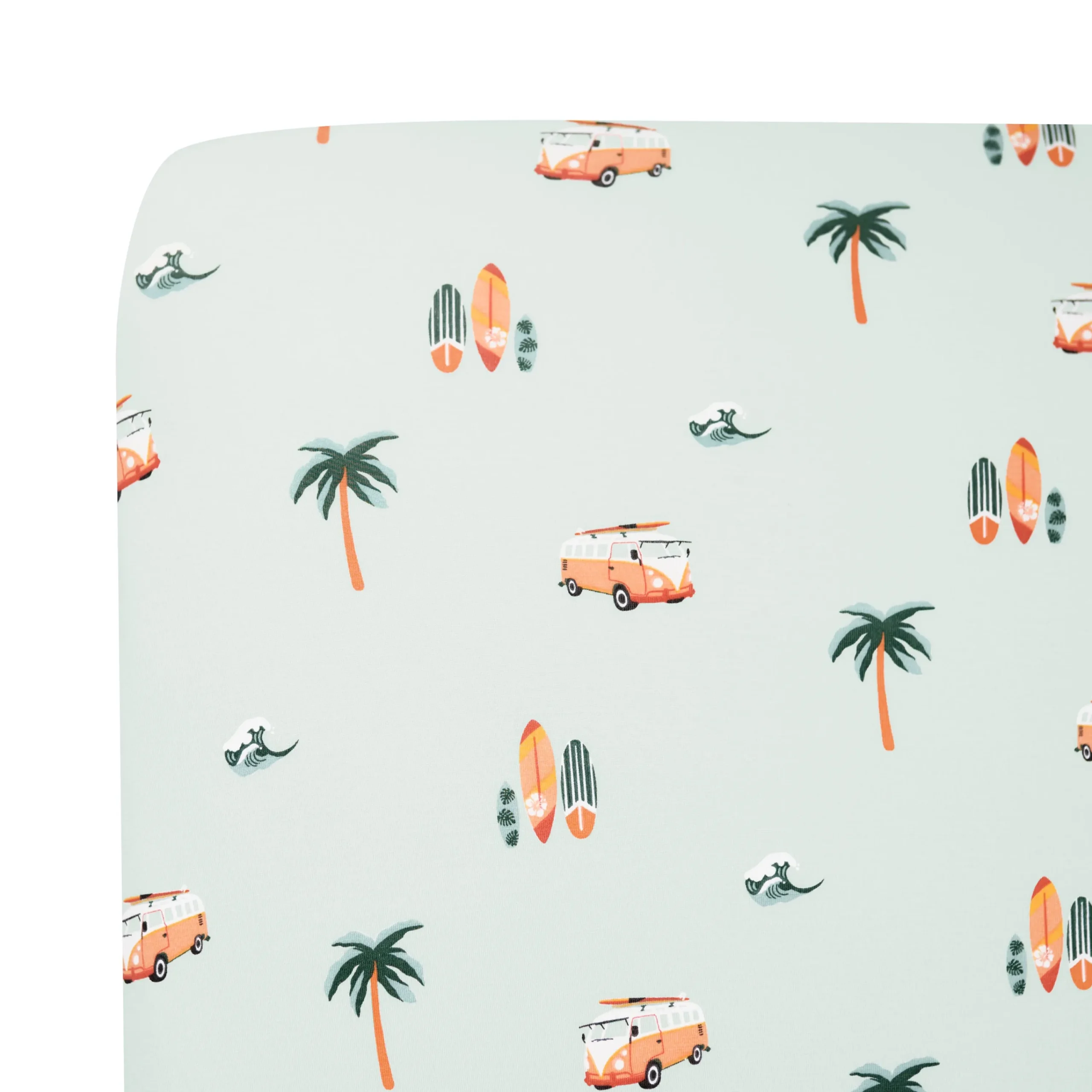 Kyte Baby Twin Sheet in Dew Surf Best