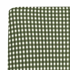 Kyte Baby Twin Sheet in Gingham Fir New