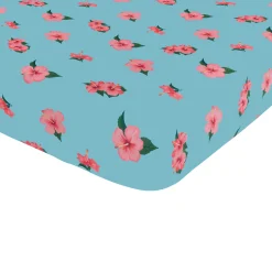 Kyte Baby Twin Sheet in Hibiscus Sale