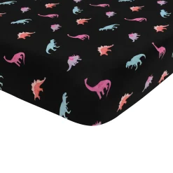 Kyte Baby Twin Sheet in Midnight Roar Hot