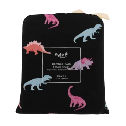 Kyte Baby Twin Sheet in Midnight Roar Hot
