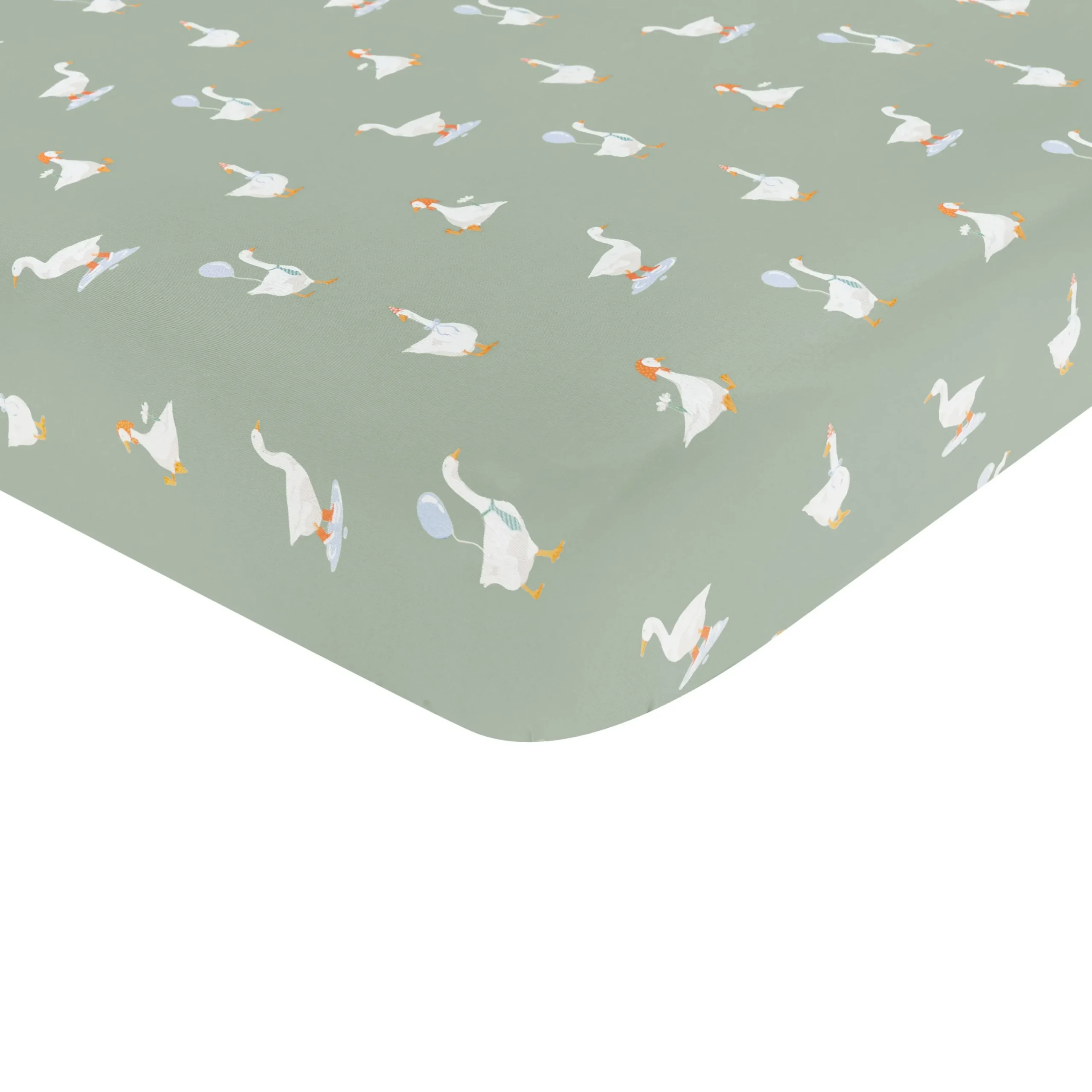 Kyte Baby Twin Sheet in Silly Goose
