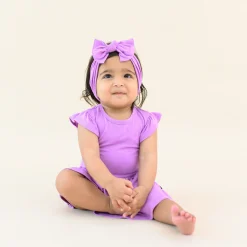 Kyte Baby Twirl Bodysuit Dress in Poi Hot