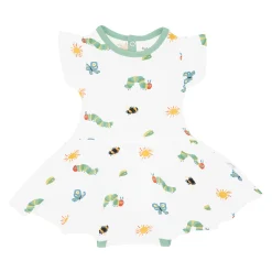 Kyte Baby Twirl Bodysuit Dress in The Very Hungry Caterpillar™ and Friends Clearance
