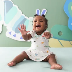 Kyte Baby Twirl Bodysuit Dress in The Very Hungry Caterpillar™ and Friends Clearance