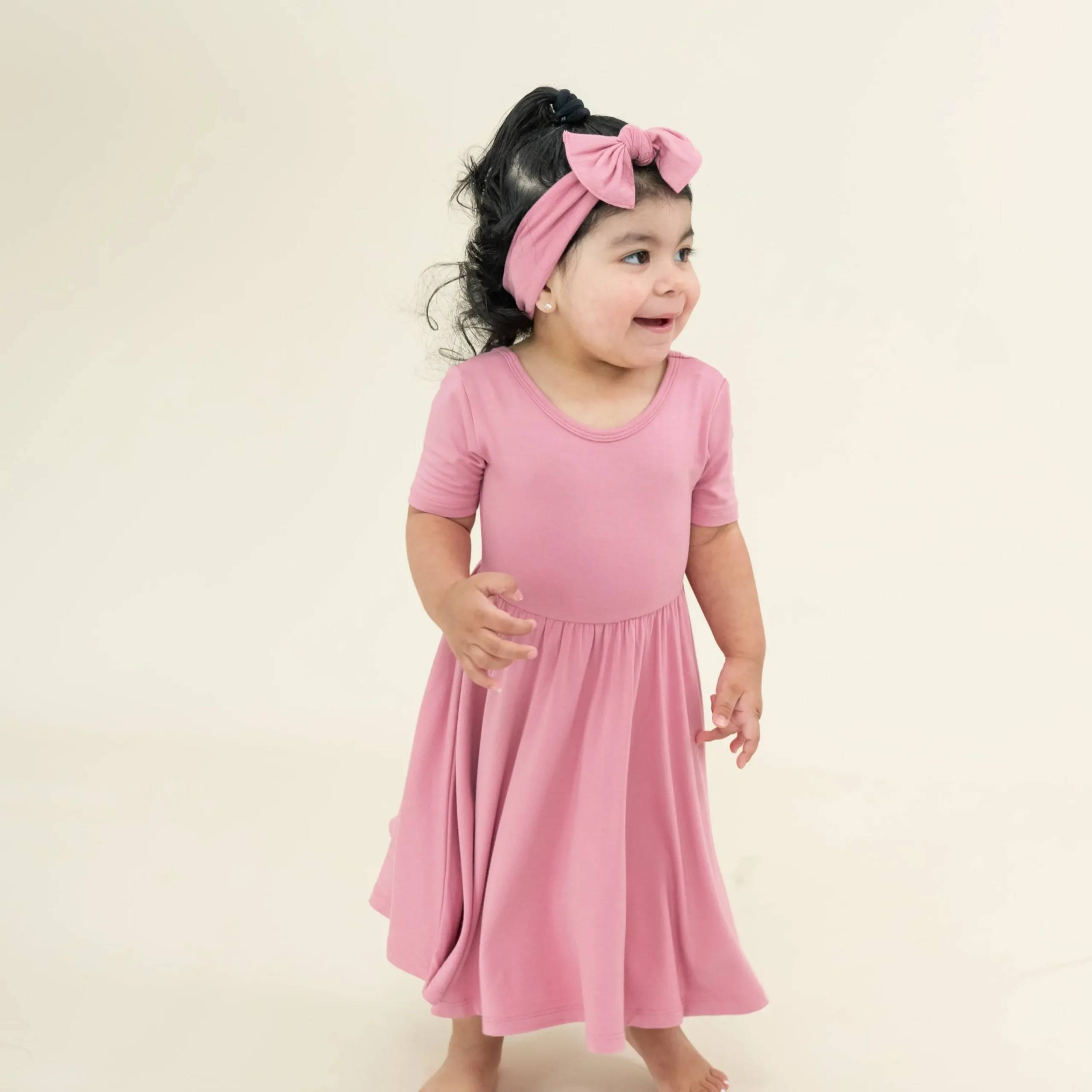 Kyte Baby Twirl Dress in Apple Blossom