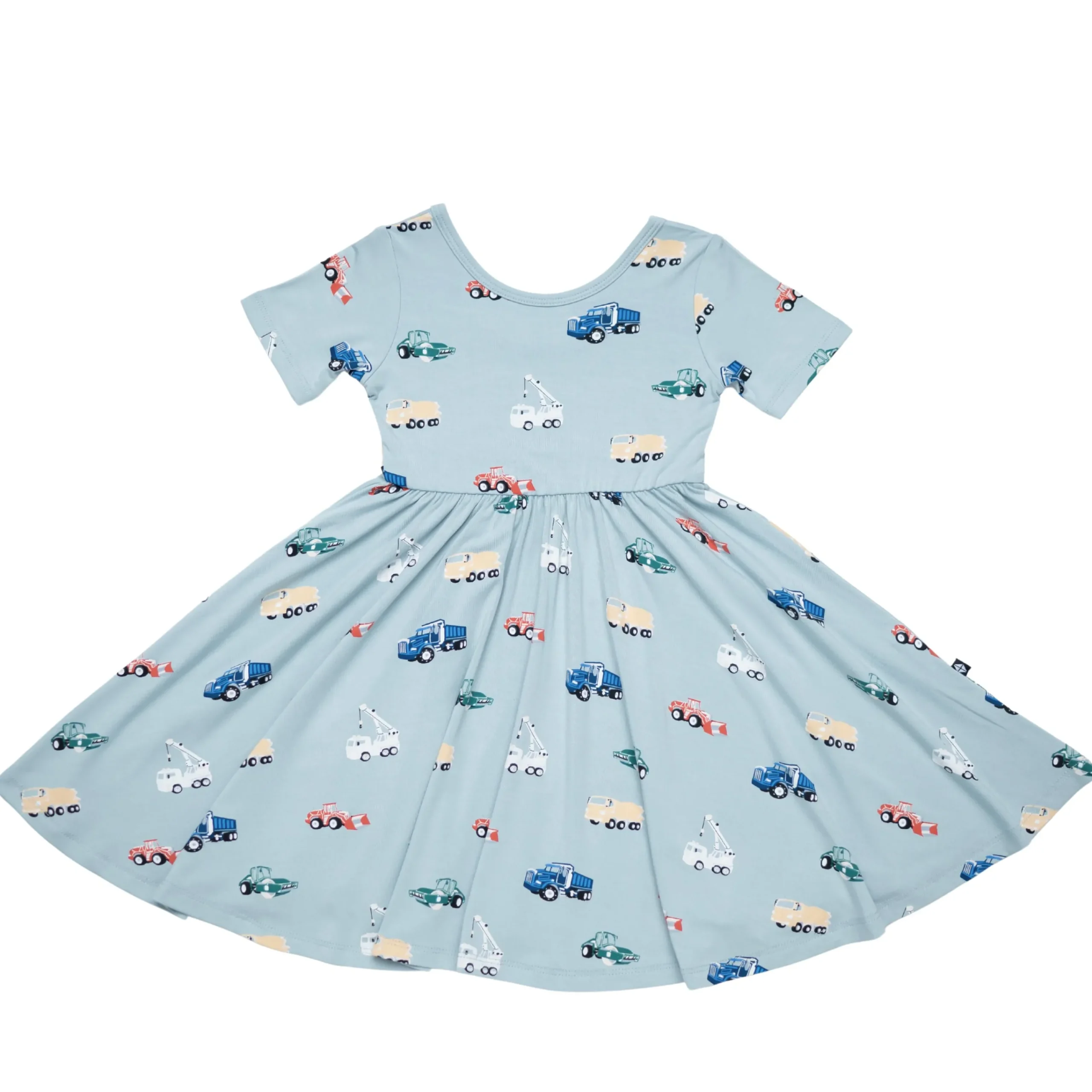 Kyte Baby Twirl Dress in Construction