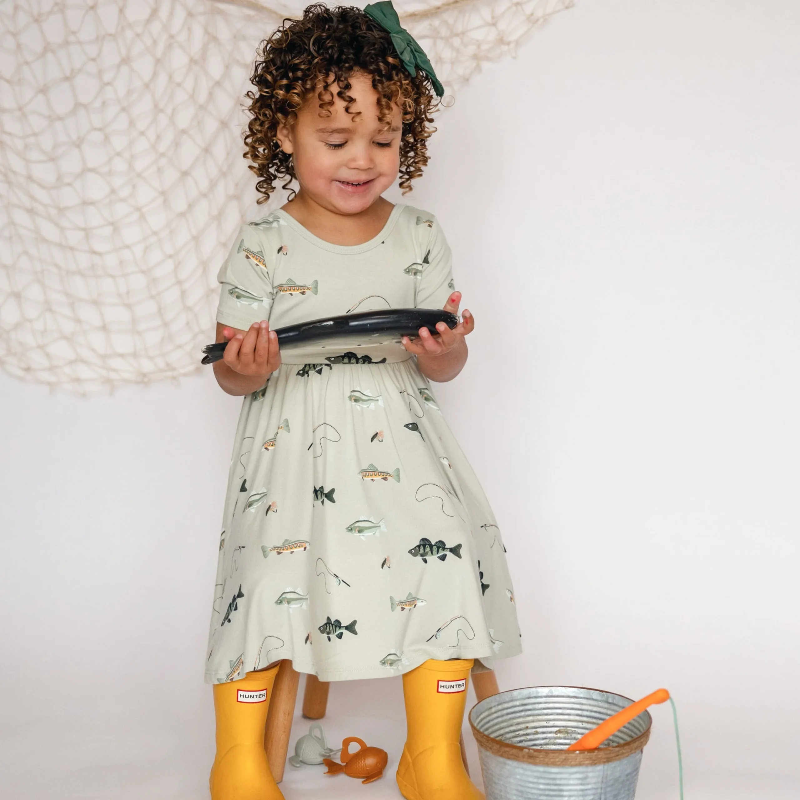 Kyte Baby Twirl Dress in Fishing Online