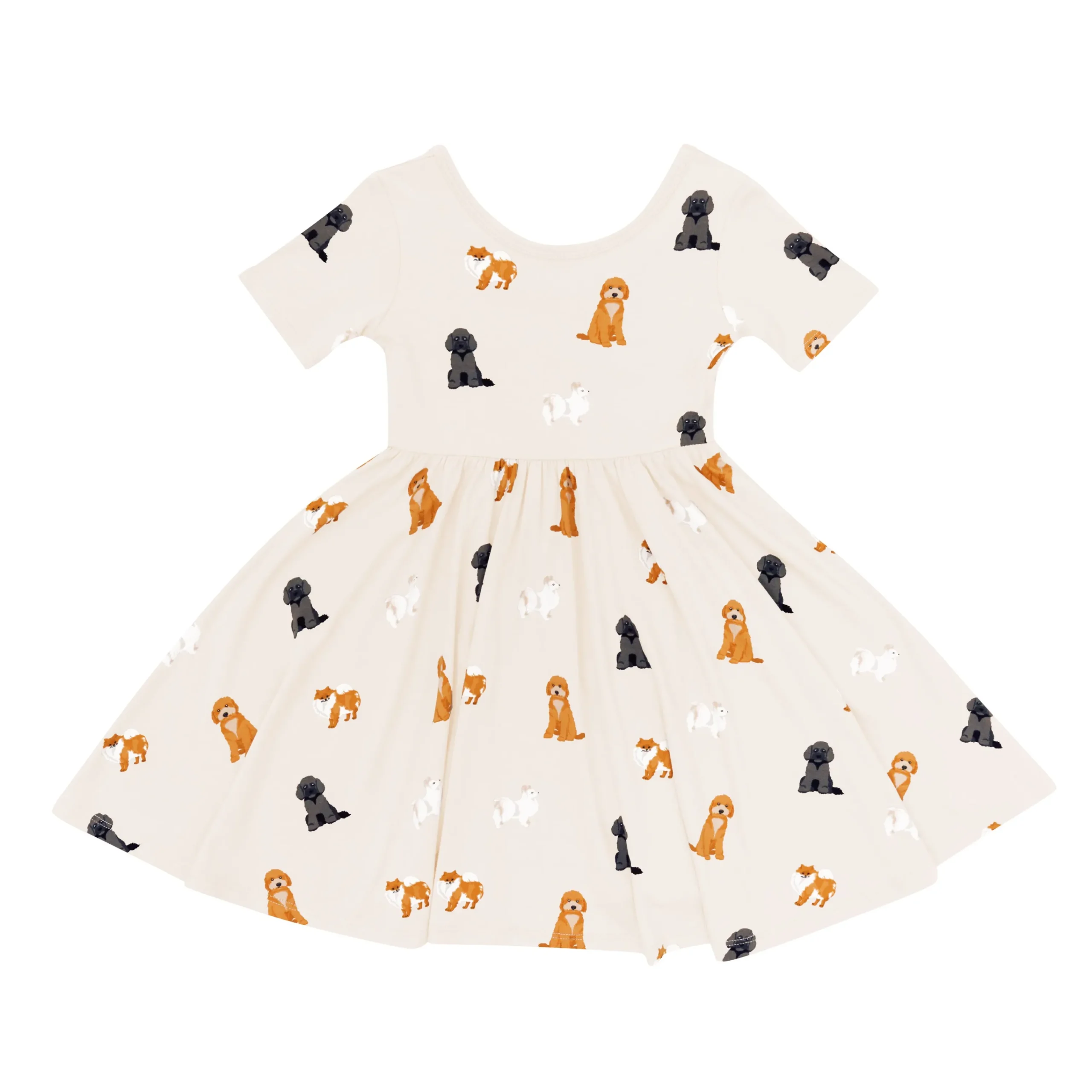 Kyte Baby Twirl Dress in Fluffy Dog Clearance