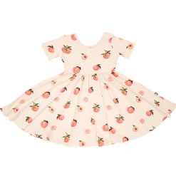 Kyte Baby Twirl Dress in Peach