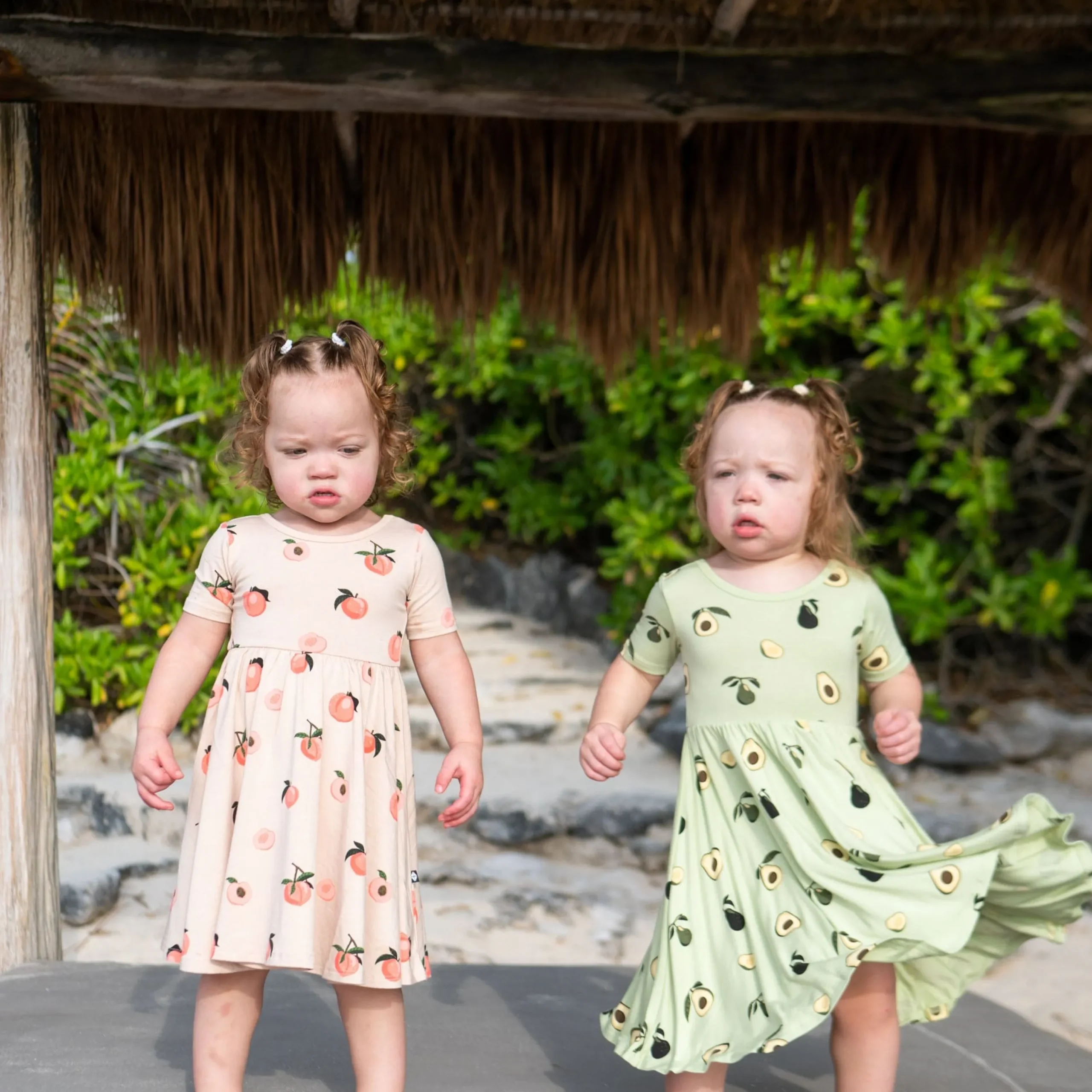 Kyte Baby Twirl Dress in Peach