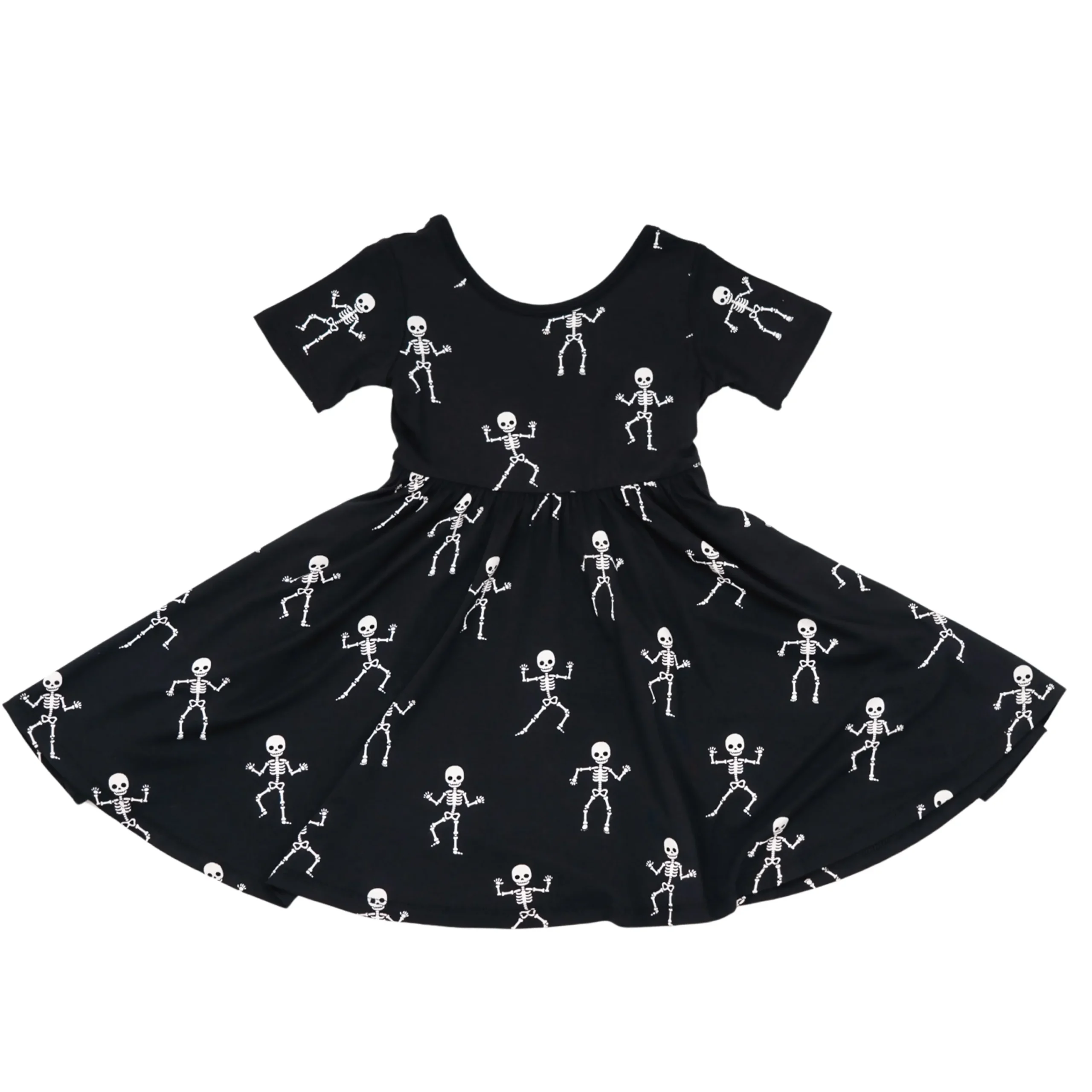 Kyte Baby Twirl Dress in Skeleton Clearance