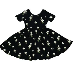 Kyte Baby Twirl Dress in Small Midnight Magnolia New