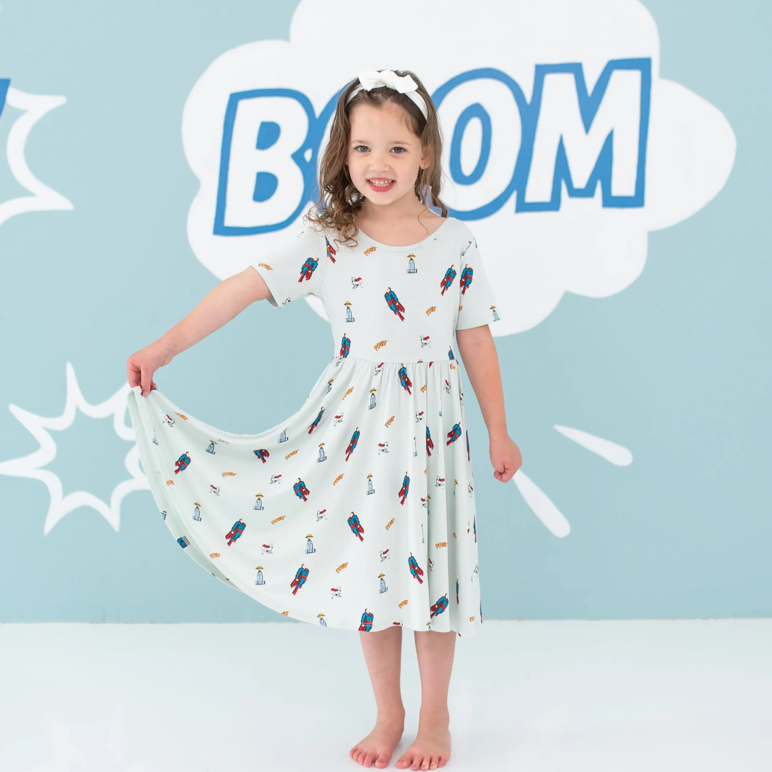 Kyte Baby Twirl Dress in Superman™ Online