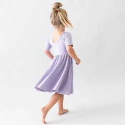 Kyte Baby Twirl Dress in Taro Online