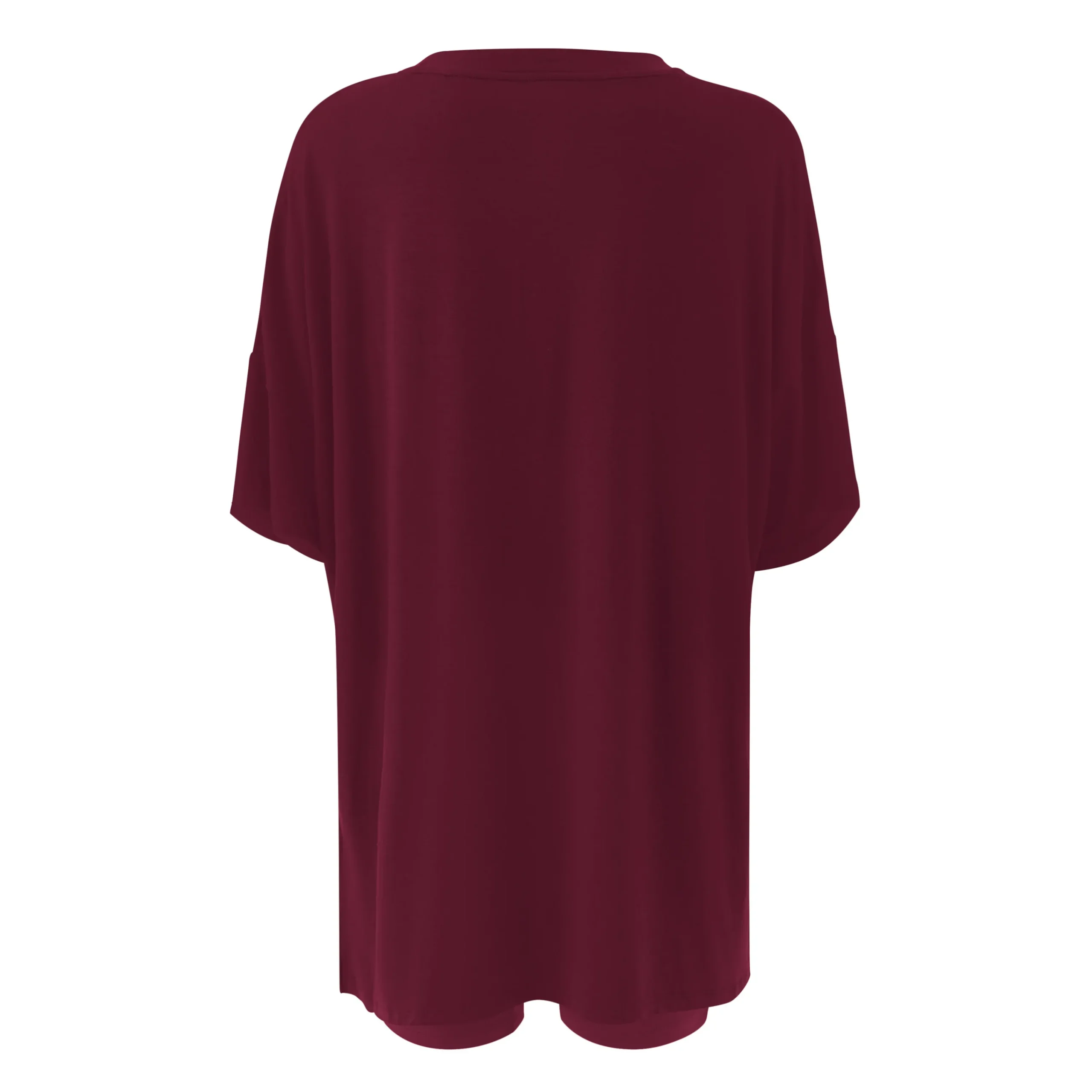 Kyte Baby Women’s Biker Short Set in Burgundy