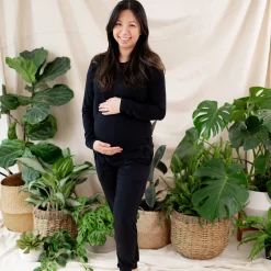 Kyte Baby Women's Jogger Pajama Set in Midnight Clearance