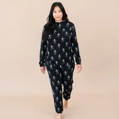 Kyte Baby Women's Jogger Pajama Set in Skeleton Best