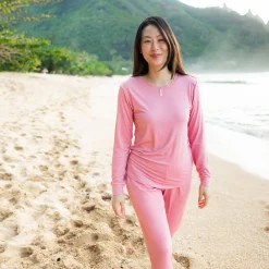 Kyte Baby Women's Jogger Pajama Set in Apple Blossom Outlet