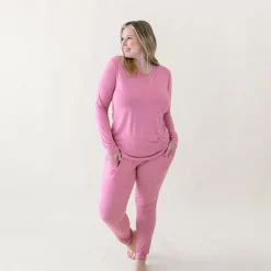 Kyte Baby Women's Jogger Pajama Set in Apple Blossom Outlet