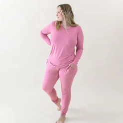 Kyte Baby Women's Jogger Pajama Set in Apple Blossom Outlet