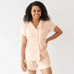 Kyte Baby Women's Short Sleeve Pajama Set in Canyon Sale