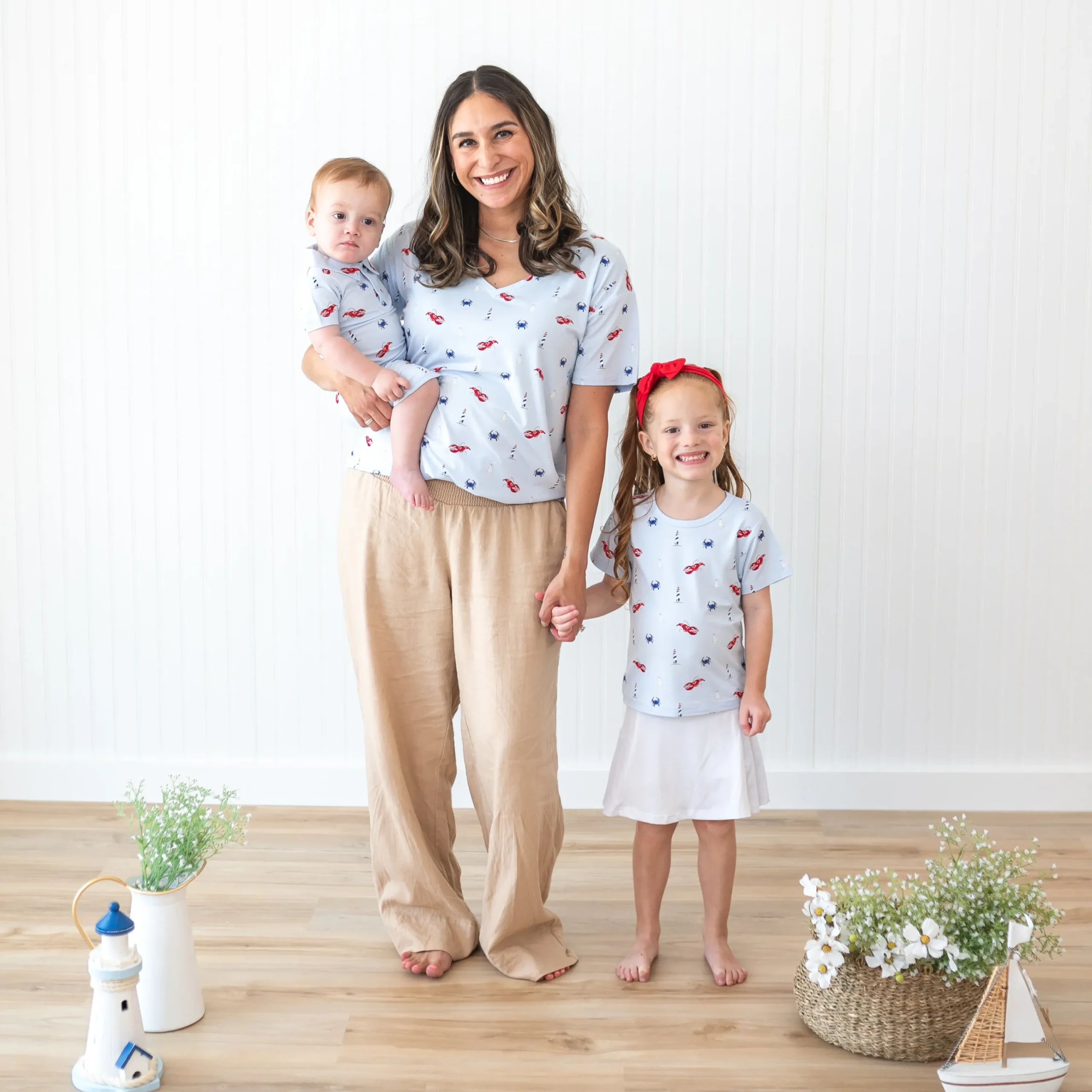 Kyte Baby Zipper Shortall Romper in Harbor