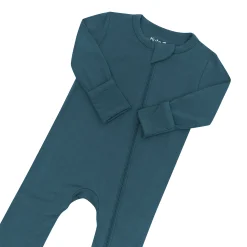 Kyte Baby Zippered Footie in Atlantic Best