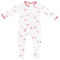 Kyte Baby Zippered Footie in Bow Online