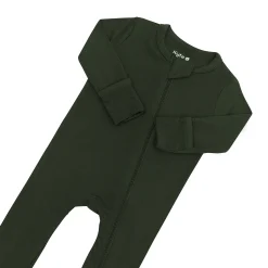 Kyte Baby Zippered Footie in Fir Hot