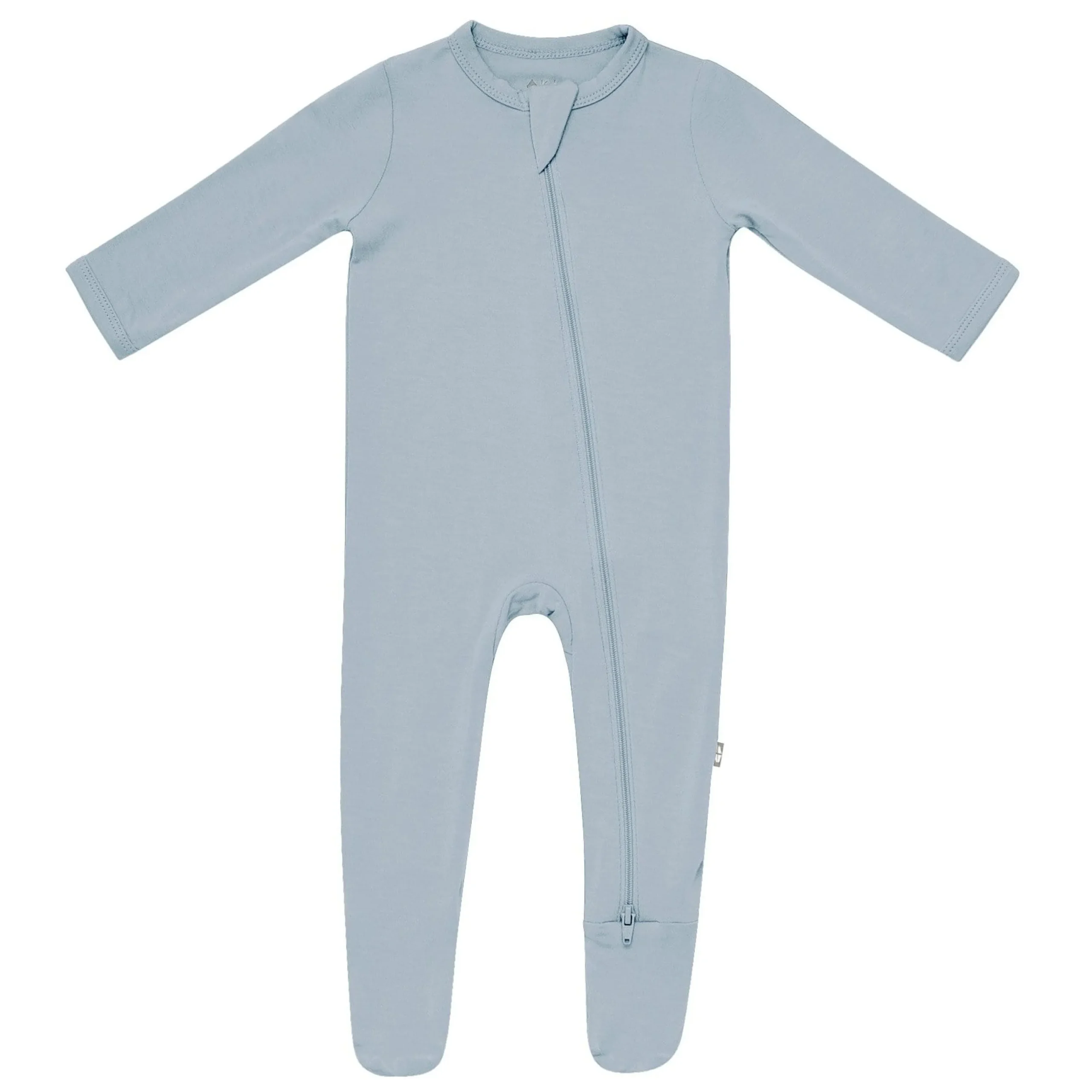 Kyte Baby Zippered Footie in Fog Best