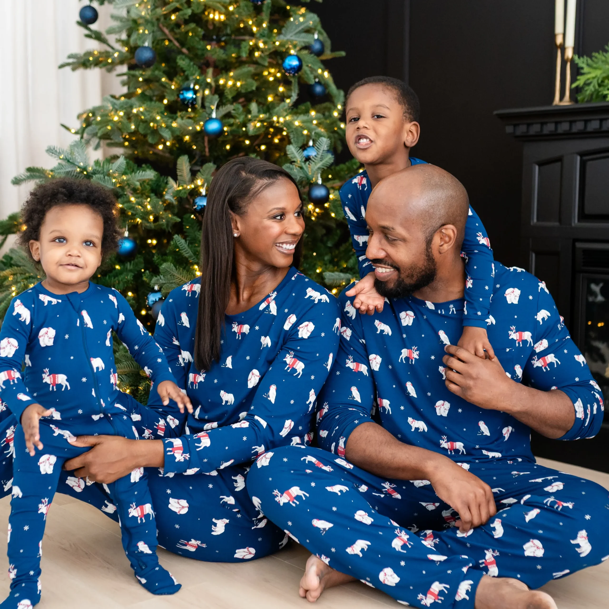Kyte Baby Zippered Footie in Frosty Friends Online