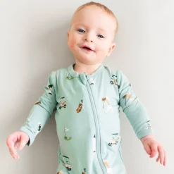 Kyte Baby Zippered Footie in Golf Outlet