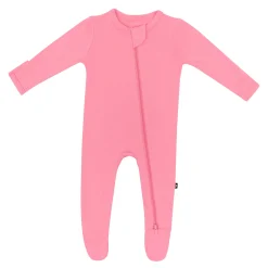 Kyte Baby Zippered Footie in Guava Discount