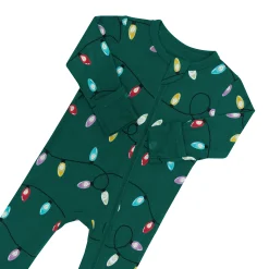 Kyte Baby Zippered Footie in Merry and Bright New