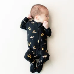 Kyte Baby Zippered Footie in Midnight Icon Best
