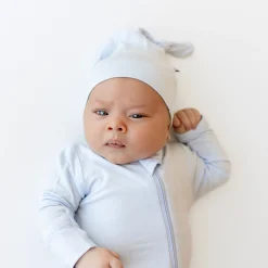 Kyte Baby Zippered Footie in Mist Clearance