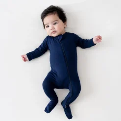 Kyte Baby Zippered Footie in Navy New