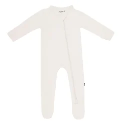 Kyte Baby Zippered Footie in Oat Hot